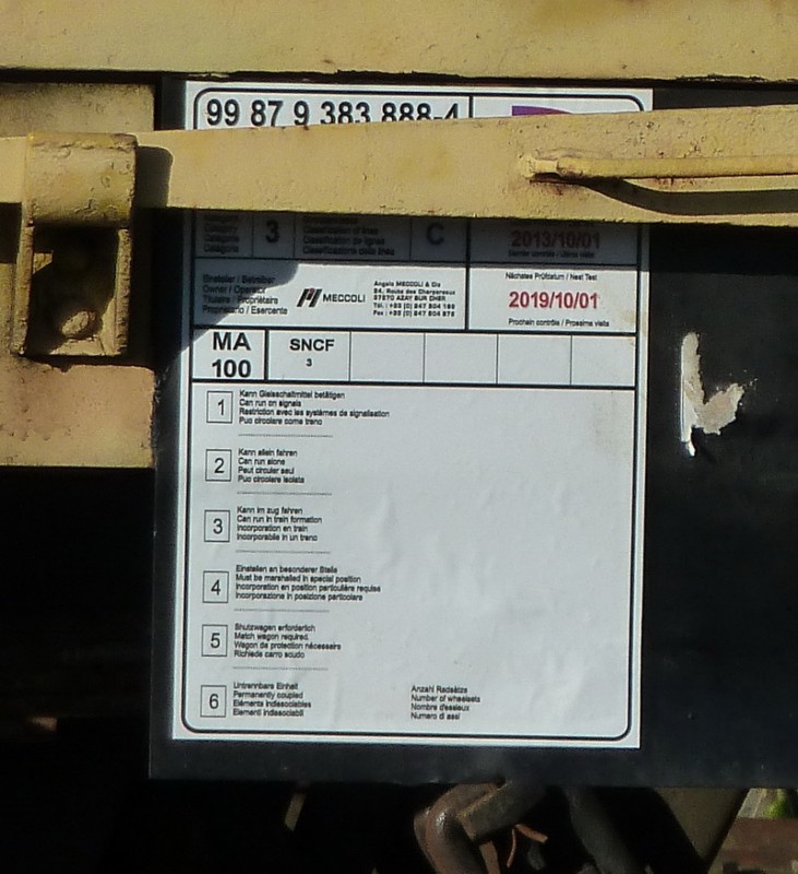 99 87 9 383 888-4 (2014-01-17 St Pierre des Corps) Wagon plat type K50 Meccoli (2).jpg